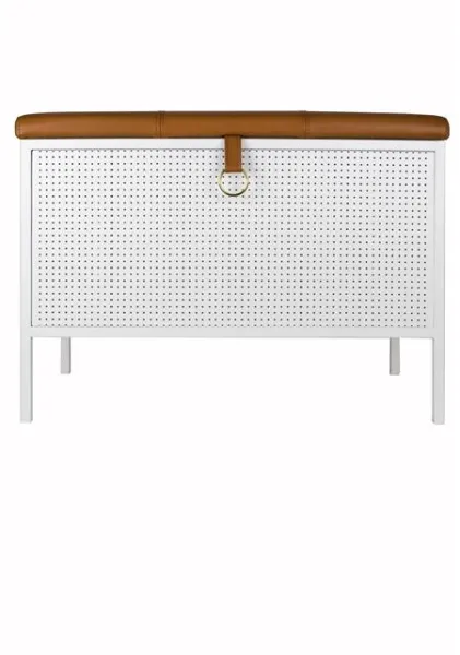 Maze Frank Opbevaringsbænk Hvid/Brun