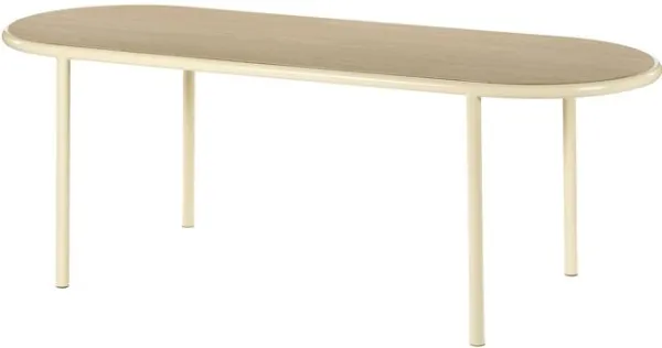 Valerie Objects Wooden Spisebord Oval Ivory/Egetræ